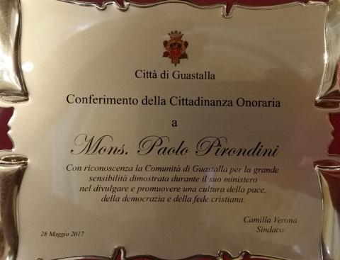 Cittadinanza Onoraria a don Paolo - 28 Maggio